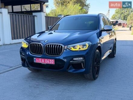 Синій БМВ Х3, об'ємом двигуна 3 л та пробігом 116 тис. км за 35999 $, фото 1 на Automoto.ua