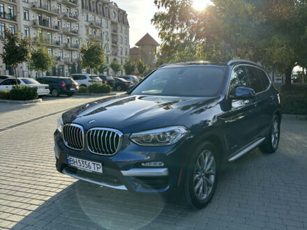 Синий БМВ Х3, объемом двигателя 2 л и пробегом 81 тыс. км за 29500 $, фото 1 на Automoto.ua