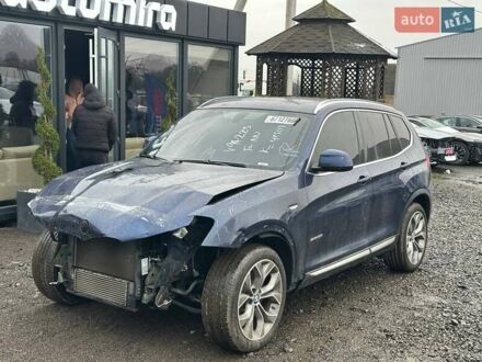 Синій БМВ Х3, об'ємом двигуна 2 л та пробігом 175 тис. км за 10900 $, фото 1 на Automoto.ua