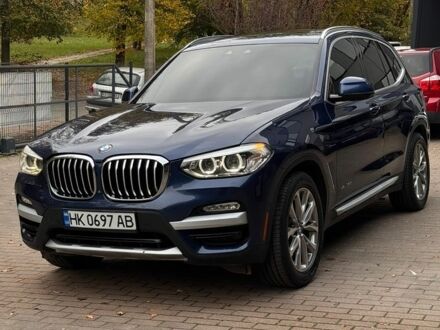 Синий БМВ Х3, объемом двигателя 2 л и пробегом 155 тыс. км за 23700 $, фото 1 на Automoto.ua