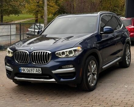 Синій БМВ Х3, об'ємом двигуна 2 л та пробігом 155 тис. км за 23700 $, фото 1 на Automoto.ua