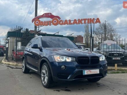 Синій БМВ Х3, об'ємом двигуна 2 л та пробігом 180 тис. км за 16499 $, фото 1 на Automoto.ua