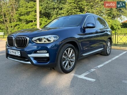 Синій БМВ Х3, об'ємом двигуна 3 л та пробігом 159 тис. км за 34500 $, фото 1 на Automoto.ua