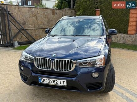 Синій БМВ Х3, об'ємом двигуна 2 л та пробігом 112 тис. км за 16000 $, фото 1 на Automoto.ua