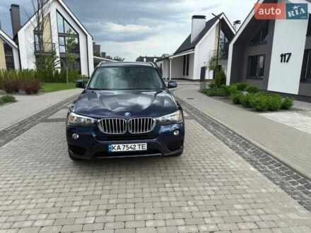 Синий БМВ Х3, объемом двигателя 2 л и пробегом 140 тыс. км за 19000 $, фото 1 на Automoto.ua