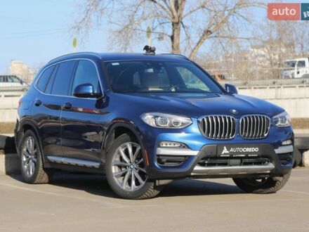 Синій БМВ Х3, об'ємом двигуна 2 л та пробігом 83 тис. км за 27900 $, фото 1 на Automoto.ua