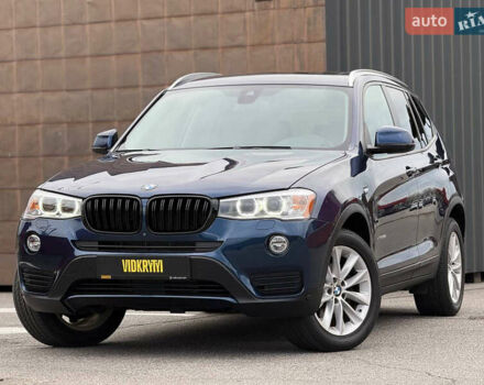 Синий БМВ Х3, объемом двигателя 2 л и пробегом 143 тыс. км за 21500 $, фото 1 на Automoto.ua