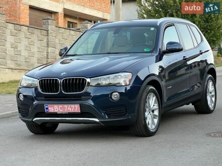 Синій БМВ Х3, об'ємом двигуна 2 л та пробігом 211 тис. км за 12999 $, фото 1 на Automoto.ua
