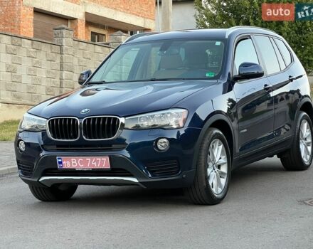 Синій БМВ Х3, об'ємом двигуна 2 л та пробігом 211 тис. км за 12999 $, фото 1 на Automoto.ua