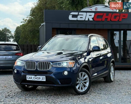 Синій БМВ Х3, об'ємом двигуна 2 л та пробігом 98 тис. км за 17500 $, фото 1 на Automoto.ua