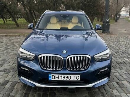 БМВ Х3 2018 в Одессе на Automoto.ua Синий БМВ Х3, объемом двигателя 2 л и пробегом 54 тыс. км за 26300 $, фото 1 на Automoto.ua