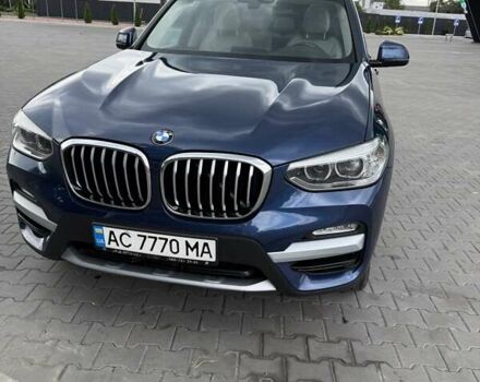 Синий БМВ Х3, объемом двигателя 2 л и пробегом 210 тыс. км за 28900 $, фото 1 на Automoto.ua