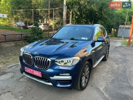 Синій БМВ Х3, об'ємом двигуна 2 л та пробігом 92 тис. км за 29700 $, фото 1 на Automoto.ua