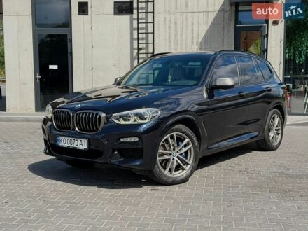 Синий БМВ Х3, объемом двигателя 3 л и пробегом 169 тыс. км за 31800 $, фото 1 на Automoto.ua