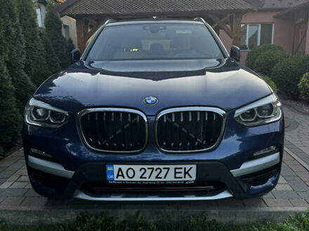 Синий БМВ Х3, объемом двигателя 2 л и пробегом 107 тыс. км за 29300 $, фото 1 на Automoto.ua