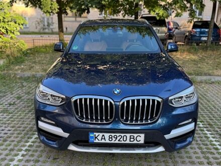 Синий БМВ Х3, объемом двигателя 2 л и пробегом 95 тыс. км за 29900 $, фото 1 на Automoto.ua