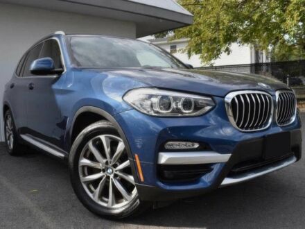 Синій БМВ Х3, об'ємом двигуна 2 л та пробігом 47 тис. км за 11300 $, фото 1 на Automoto.ua
