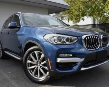 Синий БМВ Х3, объемом двигателя 2 л и пробегом 47 тыс. км за 11300 $, фото 1 на Automoto.ua