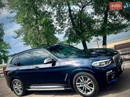 Синий БМВ Х3, объемом двигателя 3 л и пробегом 57 тыс. км за 35500 $, фото 1 на Automoto.ua