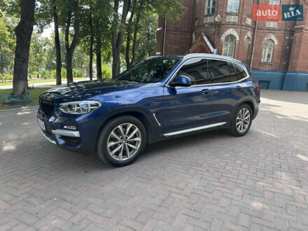 Синій БМВ Х3, об'ємом двигуна 2 л та пробігом 105 тис. км за 35000 $, фото 1 на Automoto.ua