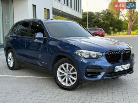Синий БМВ Х3, объемом двигателя 2 л и пробегом 205 тыс. км за 24999 $, фото 1 на Automoto.ua