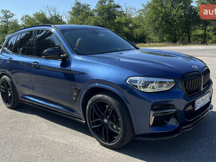 Синий БМВ Х3, объемом двигателя 3 л и пробегом 109 тыс. км за 39900 $, фото 1 на Automoto.ua