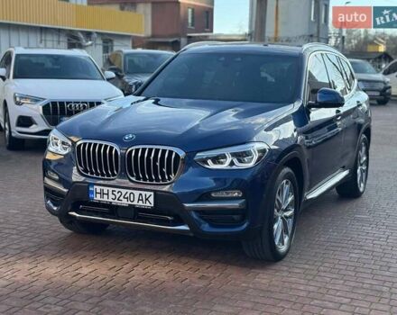 Синий БМВ Х3, объемом двигателя 2 л и пробегом 74 тыс. км за 25900 $, фото 1 на Automoto.ua