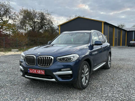 Синий БМВ Х3, объемом двигателя 2 л и пробегом 140 тыс. км за 29900 $, фото 1 на Automoto.ua