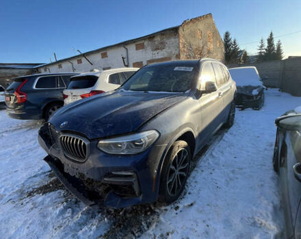 Синий БМВ Х3, объемом двигателя 3 л и пробегом 120 тыс. км за 24800 $, фото 1 на Automoto.ua