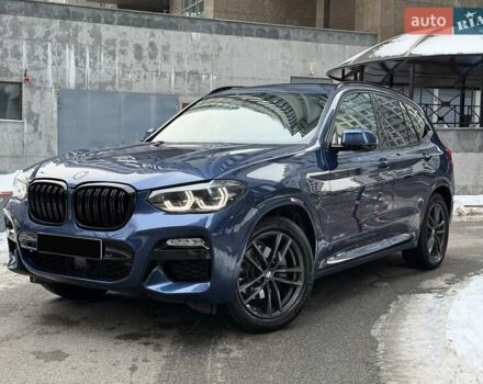 Синий БМВ Х3, объемом двигателя 2 л и пробегом 90 тыс. км за 33000 $, фото 1 на Automoto.ua