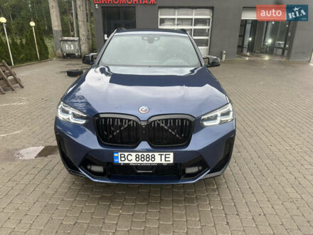 Синій БМВ Х3, об'ємом двигуна 2 л та пробігом 107 тис. км за 35000 $, фото 1 на Automoto.ua