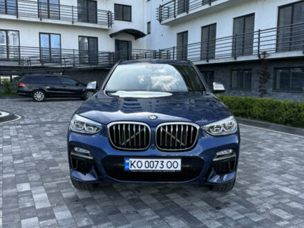 Синій БМВ Х3, об'ємом двигуна 3 л та пробігом 80 тис. км за 42500 $, фото 1 на Automoto.ua