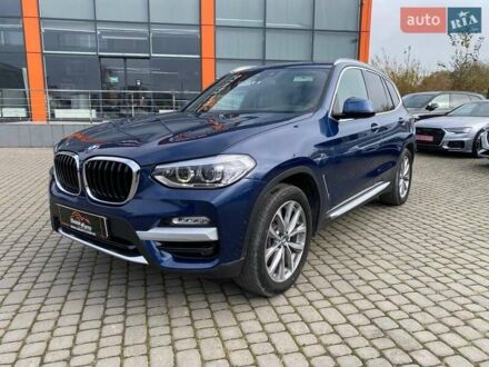 Синий БМВ Х3, объемом двигателя 2 л и пробегом 43 тыс. км за 29900 $, фото 1 на Automoto.ua