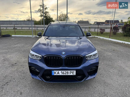 Синий БМВ Х3, объемом двигателя 3 л и пробегом 55 тыс. км за 35900 $, фото 1 на Automoto.ua