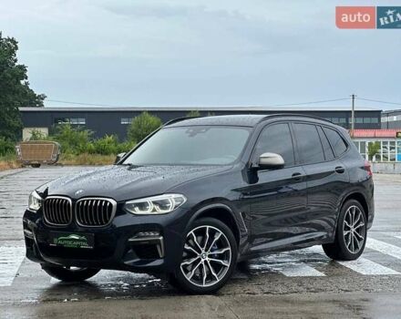 Синий БМВ Х3, объемом двигателя 3 л и пробегом 110 тыс. км за 38900 $, фото 1 на Automoto.ua