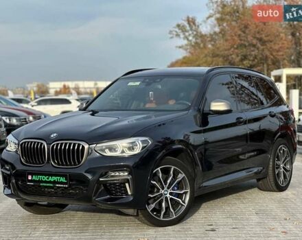 Синий БМВ Х3, объемом двигателя 3 л и пробегом 110 тыс. км за 36990 $, фото 1 на Automoto.ua