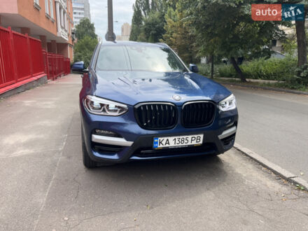Синий БМВ Х3, объемом двигателя 2 л и пробегом 115 тыс. км за 26500 $, фото 1 на Automoto.ua
