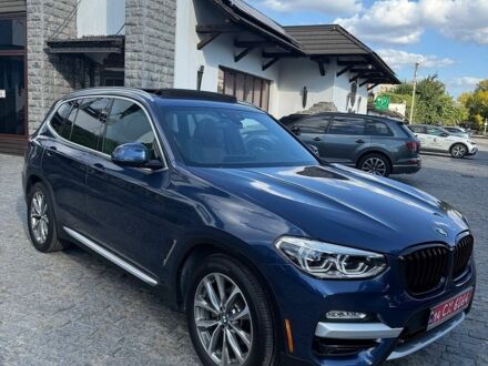 Синий БМВ Х3, объемом двигателя 2 л и пробегом 93 тыс. км за 27000 $, фото 1 на Automoto.ua