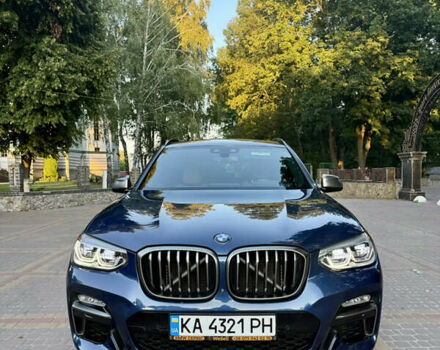 Синій БМВ Х3, об'ємом двигуна 3 л та пробігом 69 тис. км за 43500 $, фото 1 на Automoto.ua