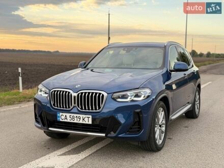 Синий БМВ Х3, объемом двигателя 2 л и пробегом 110 тыс. км за 24900 $, фото 1 на Automoto.ua