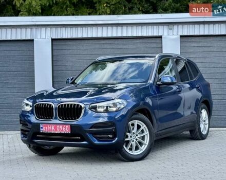 Синий БМВ Х3, объемом двигателя 2 л и пробегом 211 тыс. км за 27900 $, фото 1 на Automoto.ua