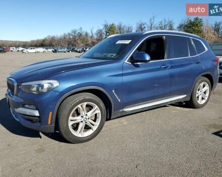 Синий БМВ Х3, объемом двигателя 2 л и пробегом 104 тыс. км за 8500 $, фото 1 на Automoto.ua