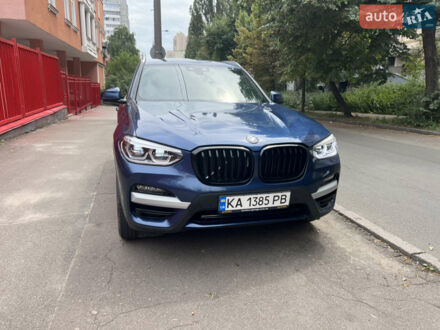 Синий БМВ Х3, объемом двигателя 2 л и пробегом 115 тыс. км за 26500 $, фото 1 на Automoto.ua