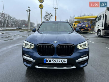 БМВ Х3 2019 в Киеве на Automoto.ua Синий БМВ Х3, объемом двигателя 2 л и пробегом 85 тыс. км за 28888 $, фото 1 на Automoto.ua