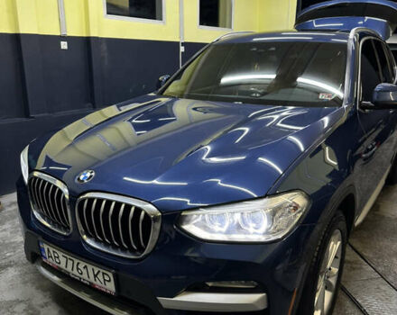 Синий БМВ Х3, объемом двигателя 2 л и пробегом 107 тыс. км за 28500 $, фото 1 на Automoto.ua