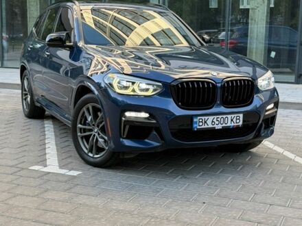 Синий БМВ Х3, объемом двигателя 3 л и пробегом 175 тыс. км за 32500 $, фото 1 на Automoto.ua