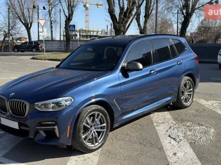 Синій БМВ Х3, об'ємом двигуна 3 л та пробігом 92 тис. км за 38600 $, фото 1 на Automoto.ua
