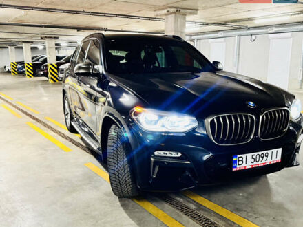 Синий БМВ Х3, объемом двигателя 3 л и пробегом 61 тыс. км за 42500 $, фото 1 на Automoto.ua