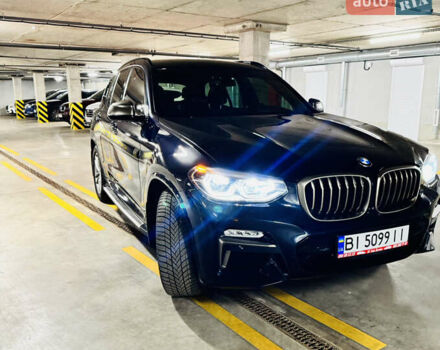 Синий БМВ Х3, объемом двигателя 3 л и пробегом 61 тыс. км за 42500 $, фото 1 на Automoto.ua