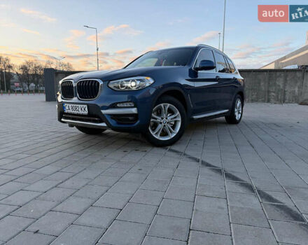 Синий БМВ Х3, объемом двигателя 2 л и пробегом 73 тыс. км за 32400 $, фото 1 на Automoto.ua